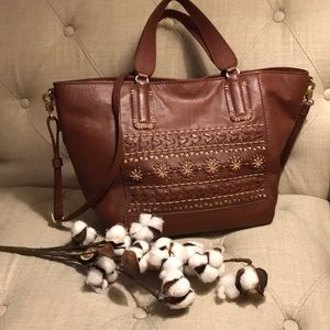 Vintage Isabella Fiore Leather Satchel